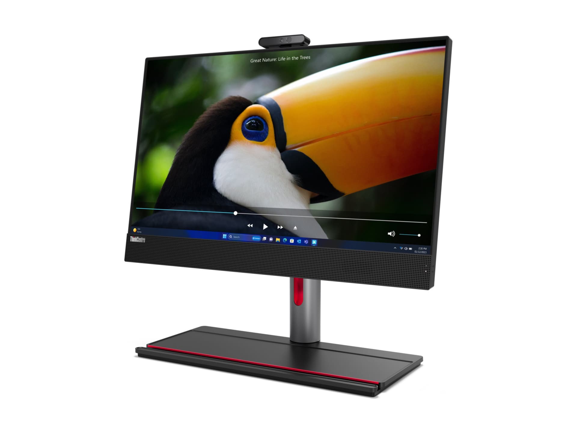 Lenovo ThinkCentre M90a Gen 5 - all-in-one Core i7 i7-14700 2.1 GHz - vPro Enterprise - 32 GB - SSD 512 GB - LED 23.8" -