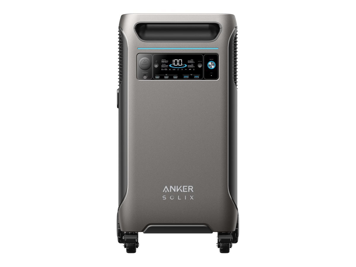 Anker SOLIX F3800 - portable power station - 6000 Watt - LiFePO4 - 75 Ah -