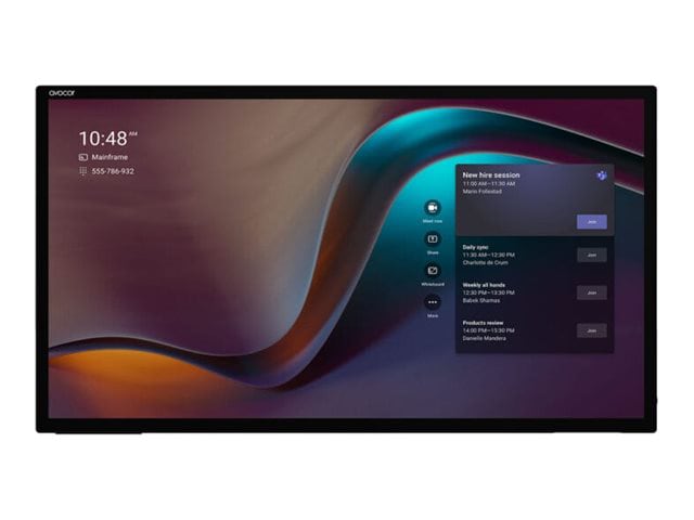 Avocor AVH-8620 H Series - 86" LED-backlit LCD display - 4K - for interactive communication