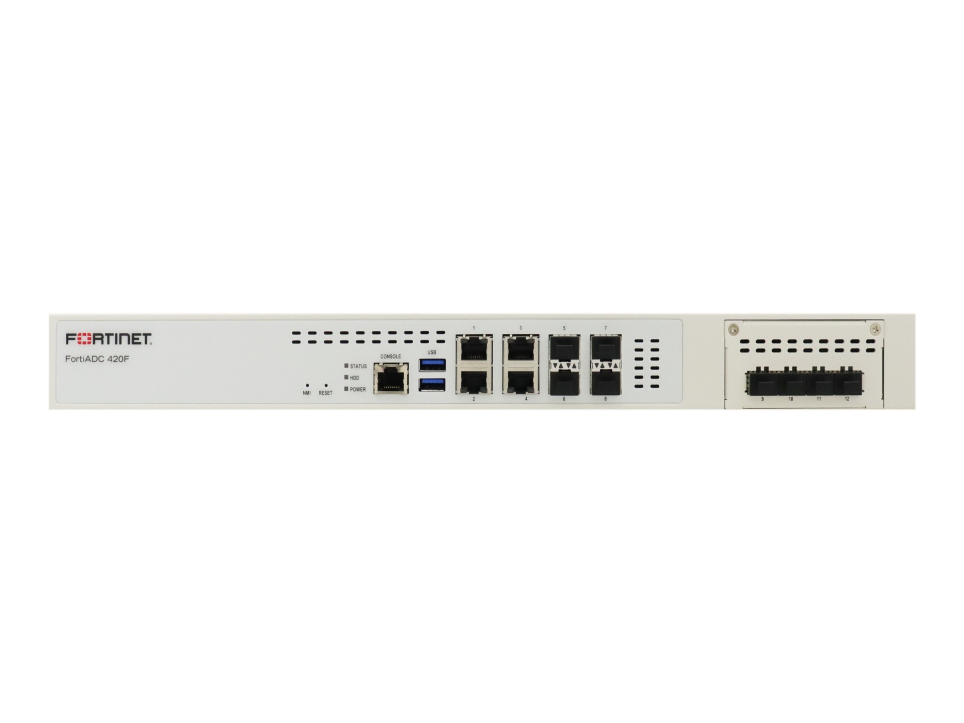 Fortinet FortiADC 420F - application accelerator - with 3 years FortiCare Premium Support + 3 years FortiADC Network