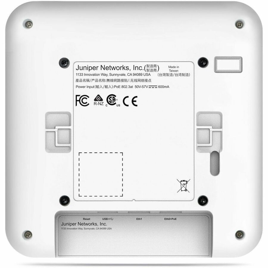 Main image 1 for Mist AP45E Tri Band Wi-Fi 6E IEEE 802.11 a/b/g/n/ac/ax 8.15 Gbit/s Wireless Access Point - Indoor