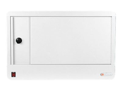 Bretford Cube Micro Station Pre-Wired TVS16USBC cabinet unit - for 16 devices - arctic white