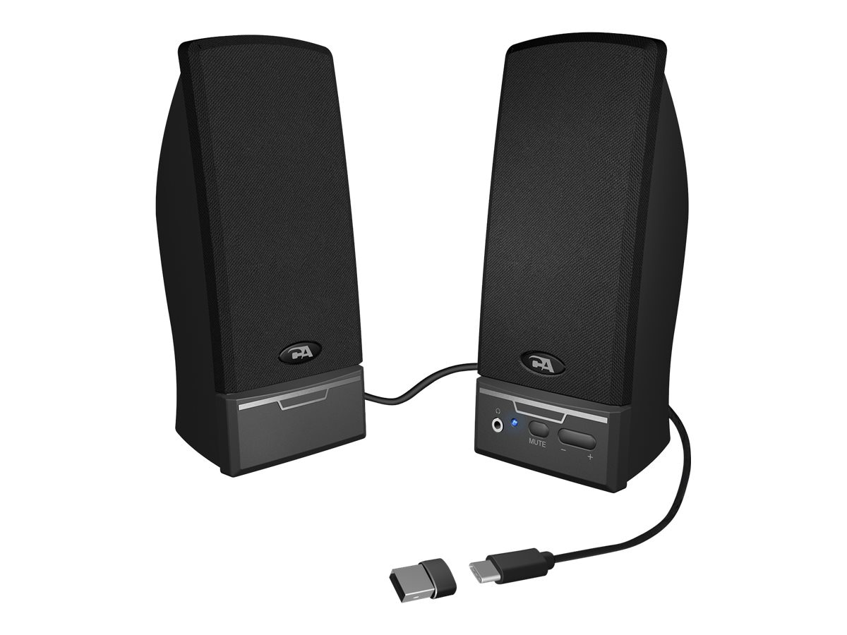 Cyber Acoustics CA-2014USB - speakers - for PC