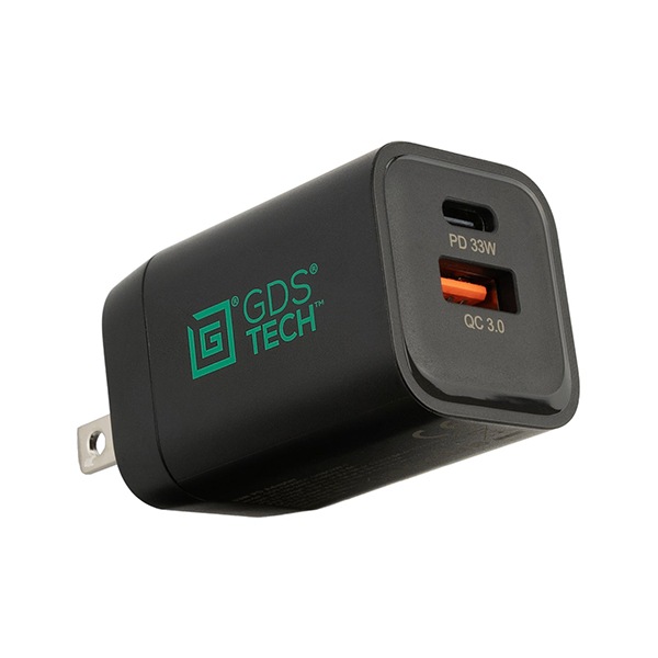 RAM Mounts GDS Type-C and Type-A 33W 2-Port Wall Charger