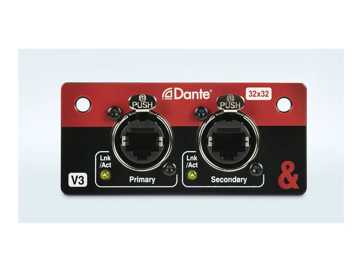 Allen & Heath SQ - v3 Dante audio input/output card