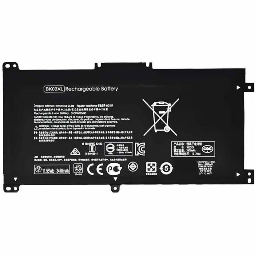 Premium Power Products Laptop Battery replaces HP BK03XL 916366-421 916366-