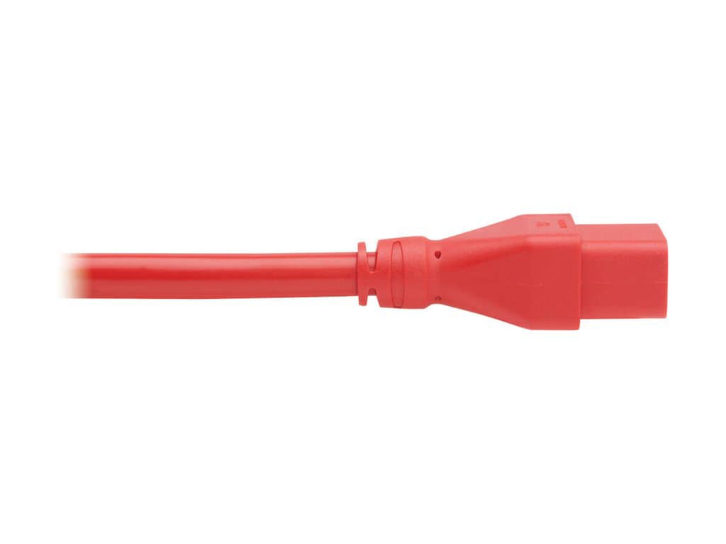 Thumbnail 6 of 8 for Eaton Tripp Lite Series Power Extension Cord, C20 to C19 - Heavy-Duty, 20A, 250V, 12 AWG, 6 ft. (1.8 m), Red