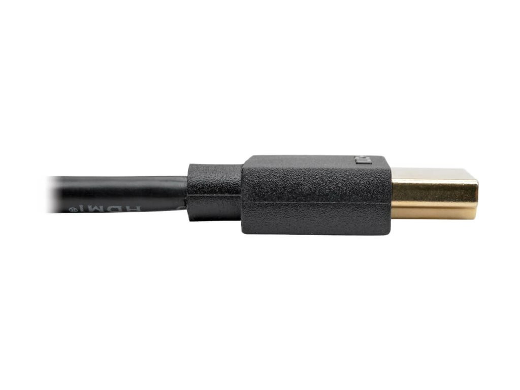 Thumbnail 4 of 4 for Eaton Tripp Lite Series Slim High-Speed HDMI Cable with Ethernet and Digital Video with Audio UHD 4K 60Hz M/M Black 10ft