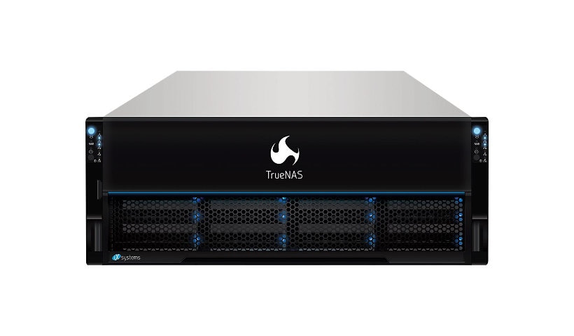 iXsystems TrueNAS M50 4U TrueNAS 4 NVMe SSD Network Attached Storage System