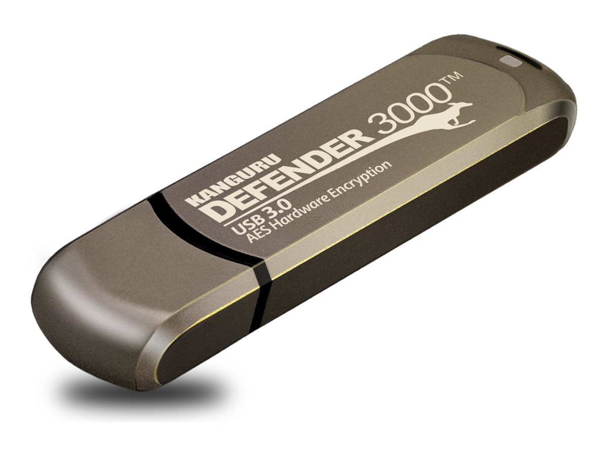 Kanguru Defender 3000 - FIPS 140-2 Level 3 - Hardware Encrypted - 512GB - T
