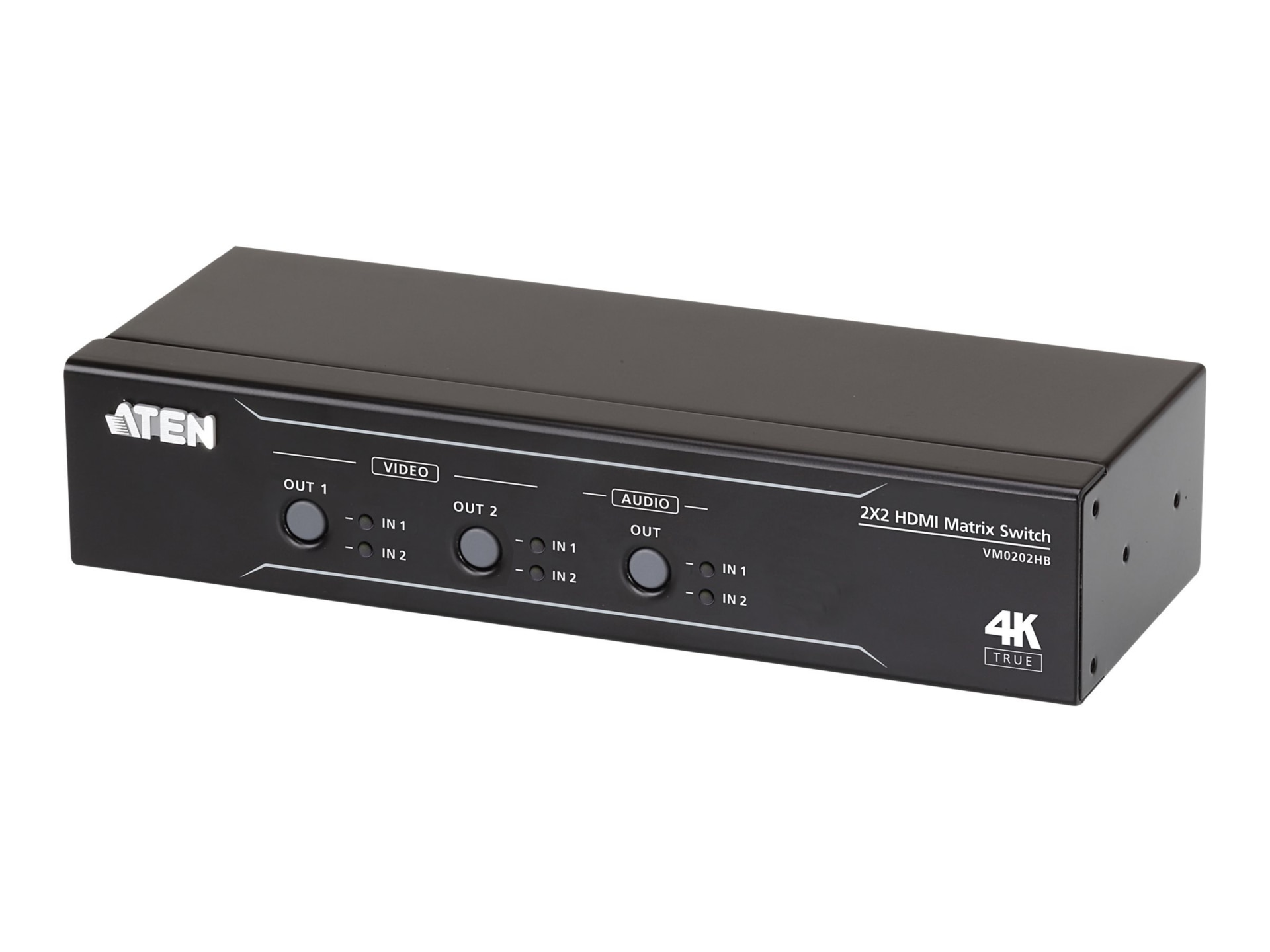 ATEN VM0202HB 2 x 2 - video/audio switch - rack-mountable