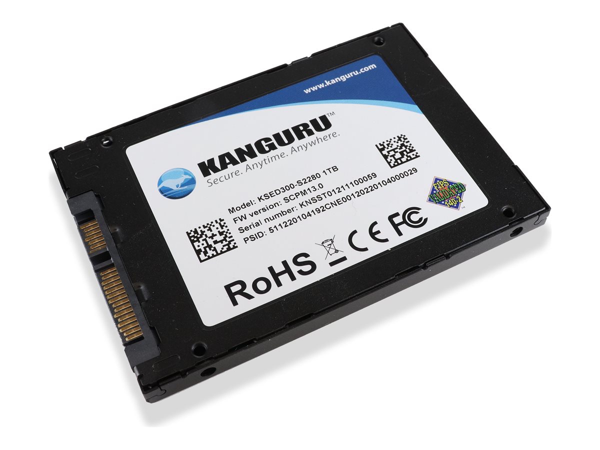 Kanguru Defender SED300 FIPS Hardware Encrypted Self-Encrypting Drive SED S