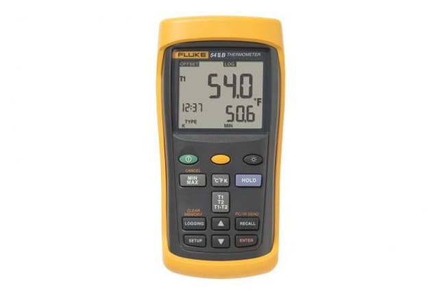 Fluke Networks 54 II B Dual-Input Data Logging Thermometer