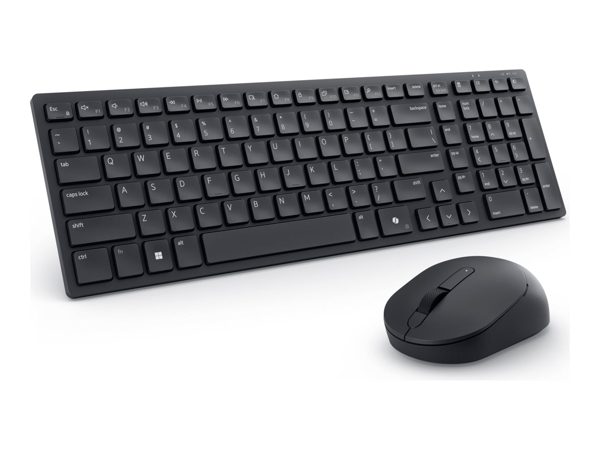 Dell Silent Keyboard and Mouse KM555 - keyboard and mouse set - QWERTY - US