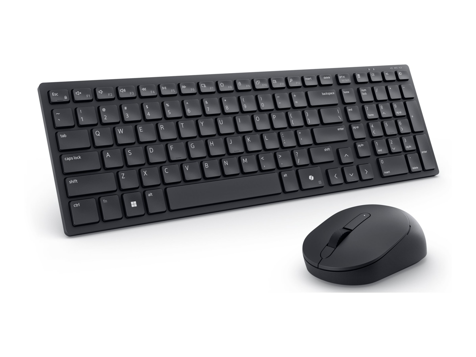Thumbnail 2 of 5 for Dell Pro Compact Silent Keyboard and Mouse - KM555 - keyboard and mouse set - QWERTY - US English - black Input Device