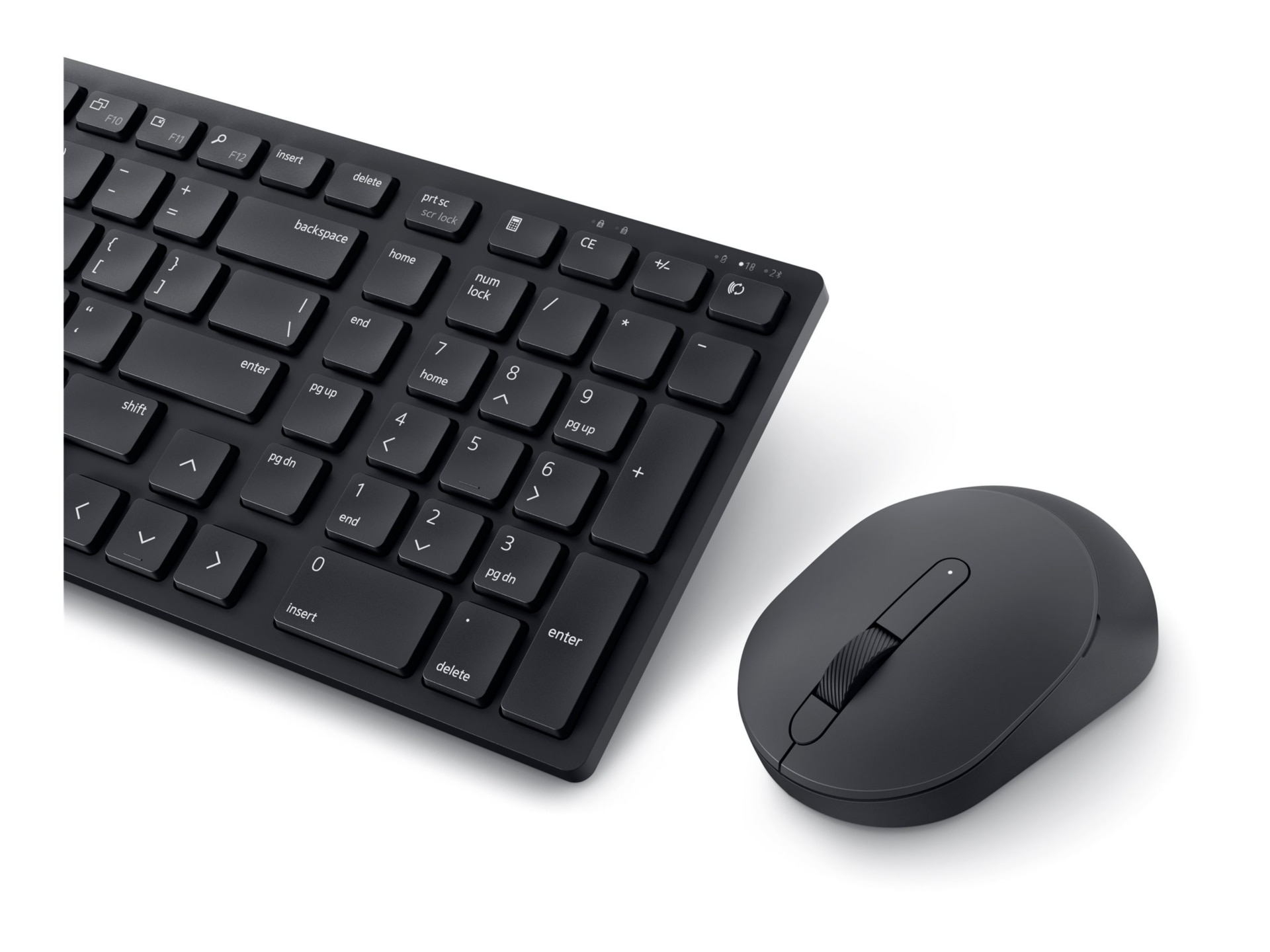 Thumbnail 4 of 5 for Dell Pro Compact Silent Keyboard and Mouse - KM555 - keyboard and mouse set - QWERTY - US English - black Input Device