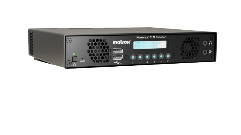 Matrox Maevex 6122 Dual 4K Encoder