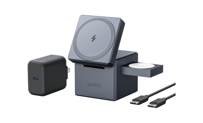 スマホアクセサリー Anker 3-in-1 Cube with MagSafe Anker 3-in-1 Cube wireless charging stand - MagSafe - 15 Watt