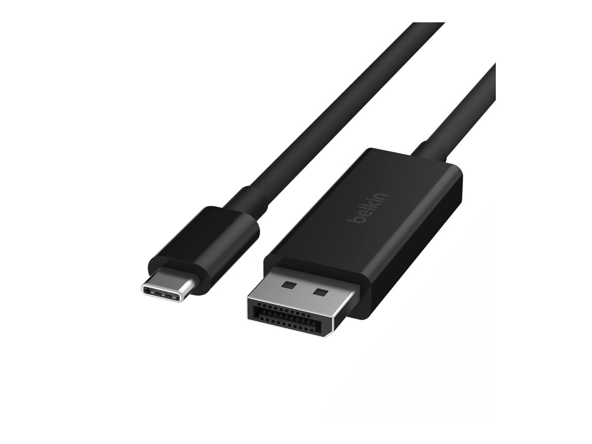 Belkin CONNECT - câble d'adaptateur vidéo - 24 pin USB-C pour DisplayPort - 2 m