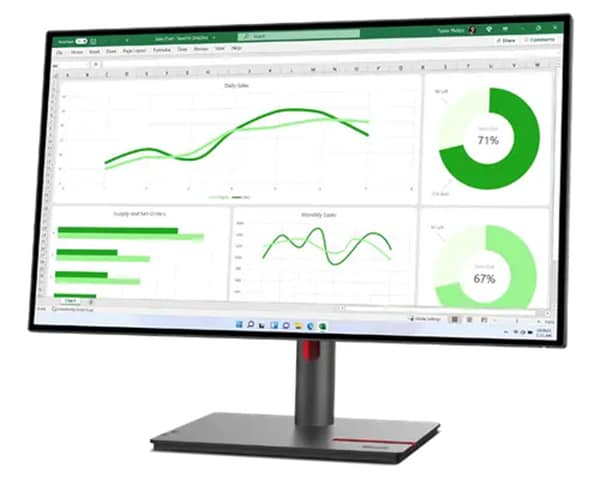 Lenovo ThinkVision P27q-30 - LED monitor - QHD - 27"