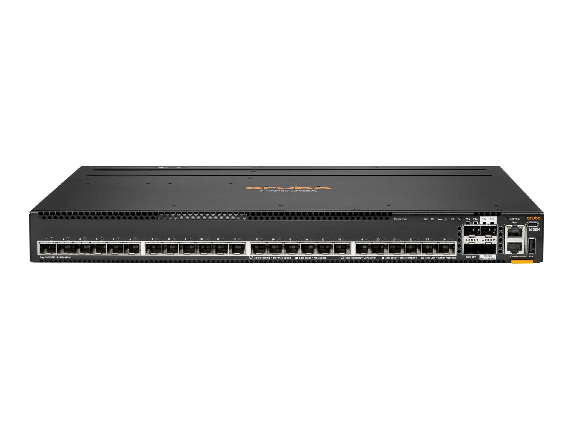 HPE Aruba Networking 6300M 24p SFP+ 1G/10G 4p SFP56 50G TAA Switch - switch