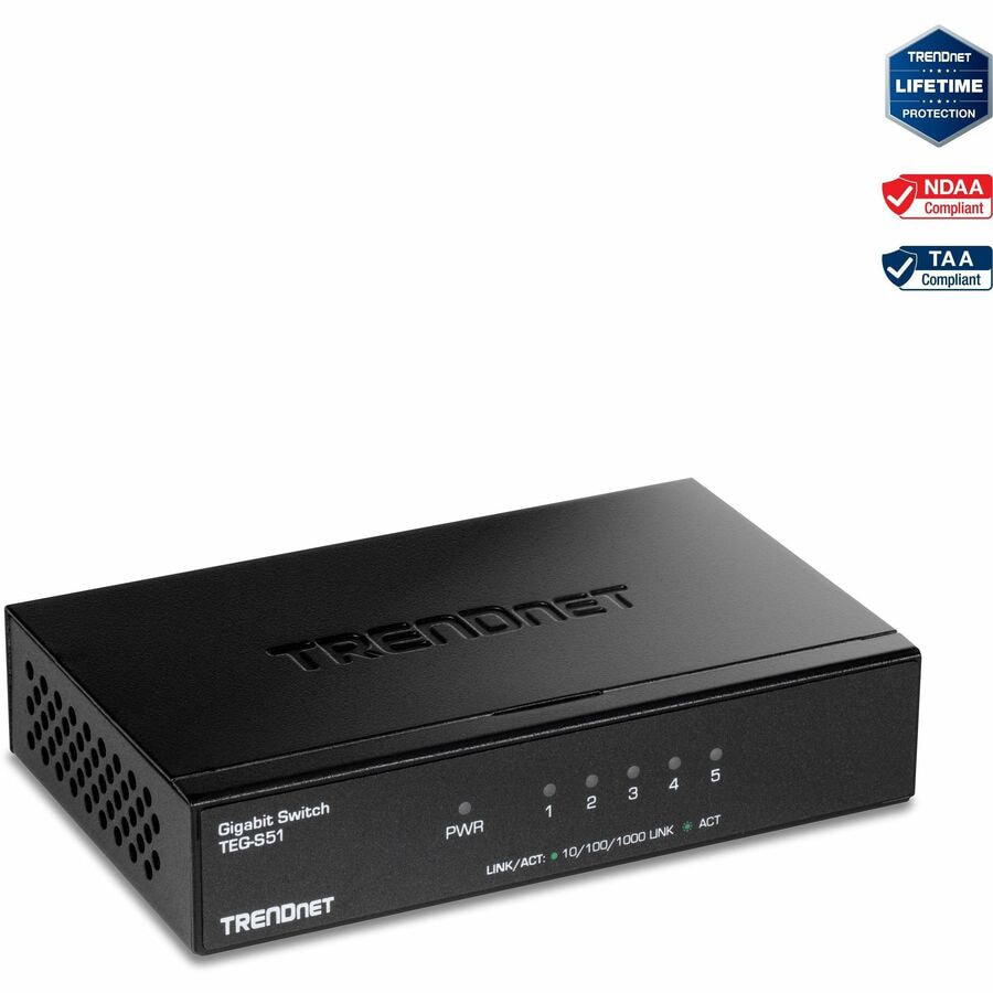 TRENDnet 5-Port Gigabit Desktop Switch