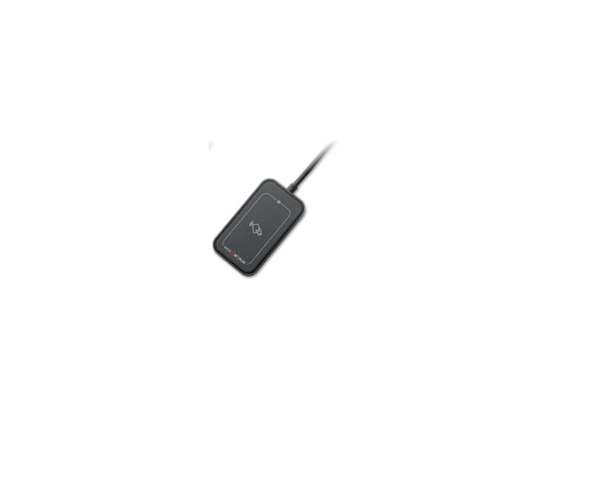 RF IDeas WAVE ID Plus Mini Dual-Frequency Card Reader - Black