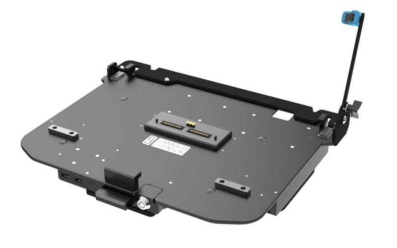 Getac Vehicle Docking Station for X600 laptop with 230W Bare Wire Vehicle Adapter