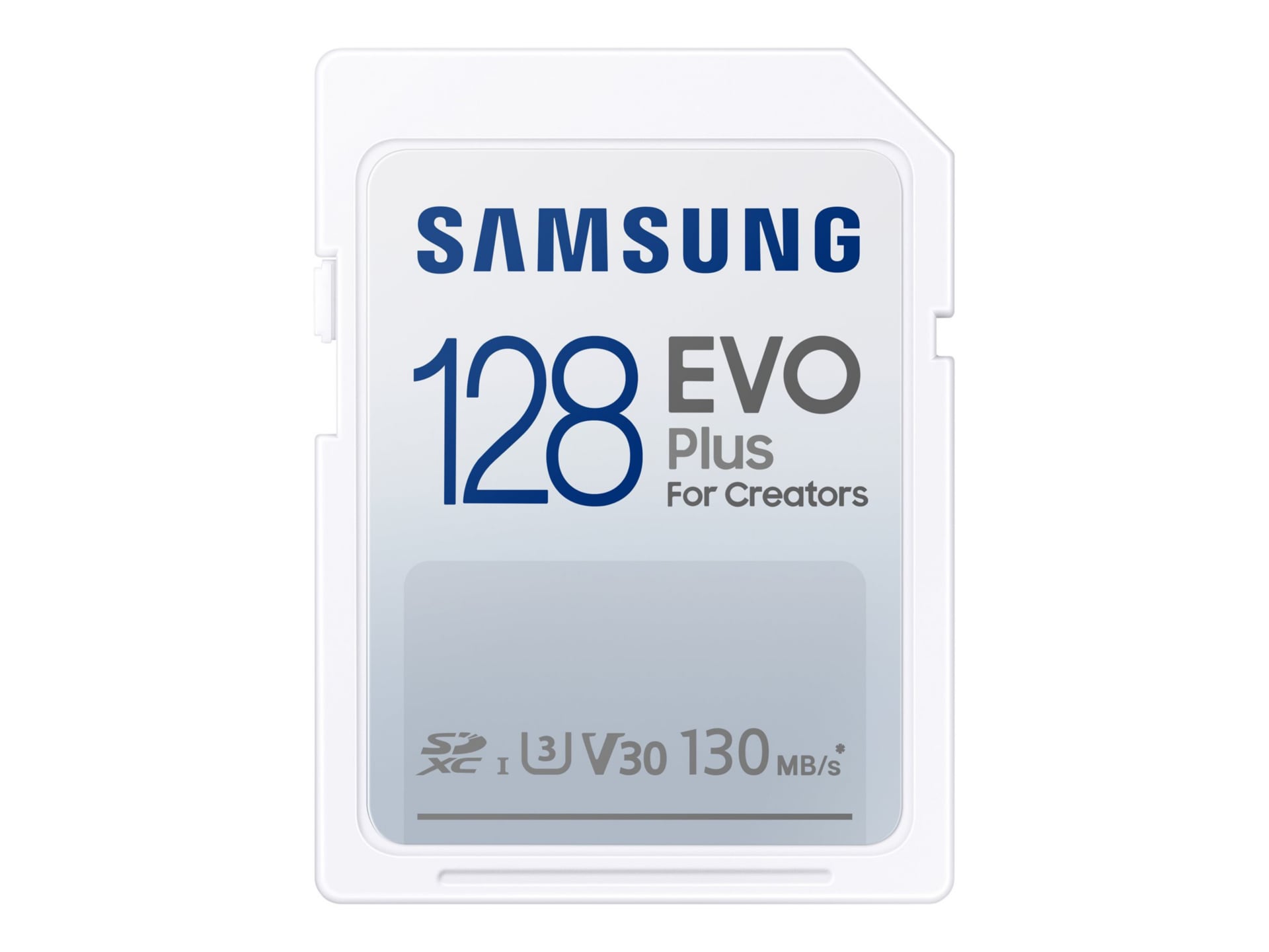 Samsung EVO Plus MB-SC128K - flash memory card - 128 GB - SDXC UHS-I