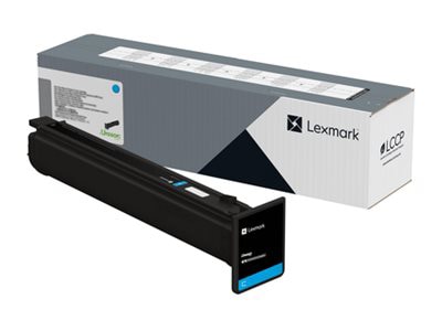 Lexmark - cyan - original - toner cartridge - LCCP