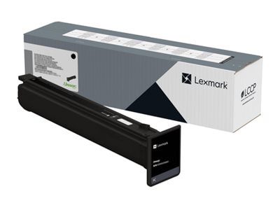 Lexmark - black - original - toner cartridge - LCCP