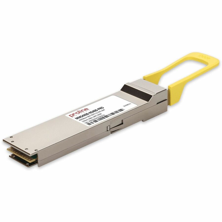 Proline Mellanox® MMS4X00-NS400 Compatible TAA 400GBase-DR4 PAM4 OSFP112 RHS Transceiver (SMF, 1310nm, 500m, MPO, DOM,