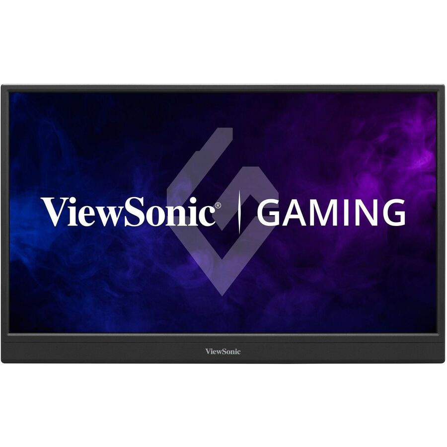 ViewSonic VX1654 16 Inch 1080p Portable IPS Gaming Monitor with 144Hz, AMD FreeSync, 2 Way Powered 60W USB C, Mini HDMI,