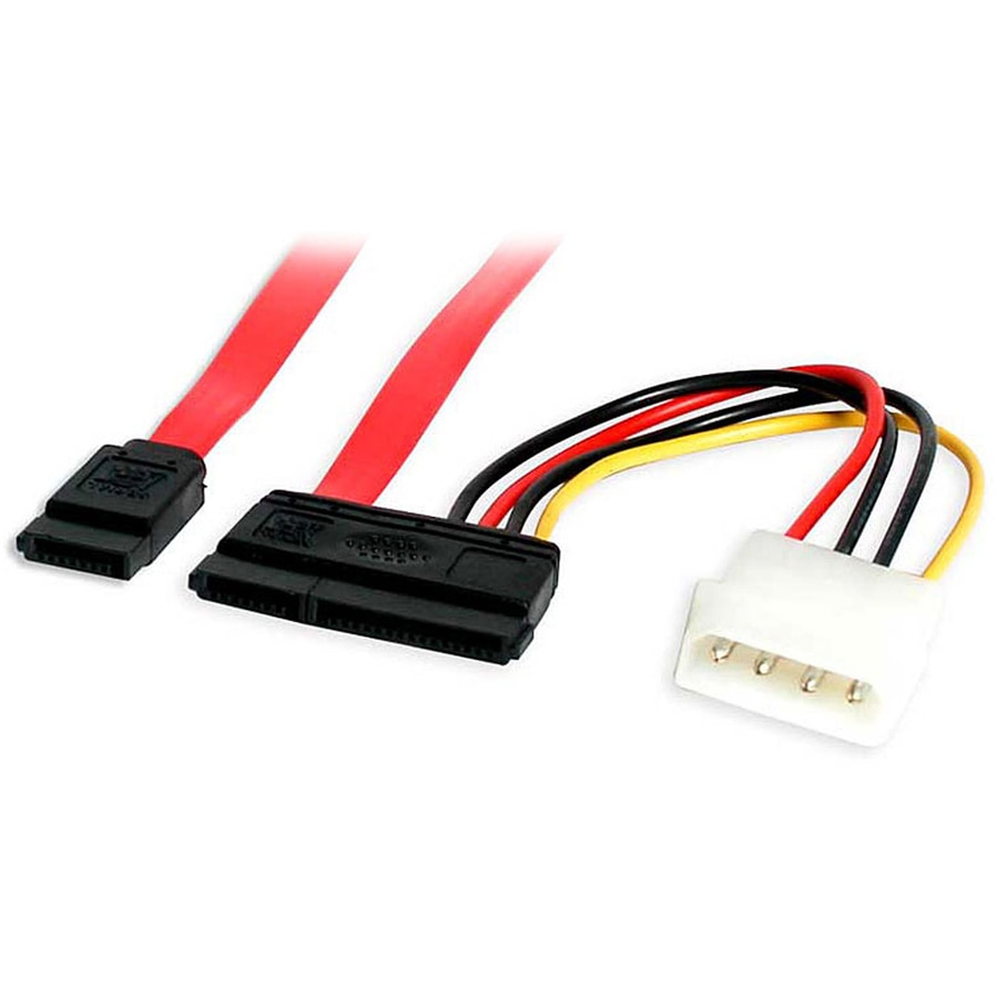Thumbnail 2 of 2 for StarTech.com 18in SATA Serial ATA Data and Power Combo Cable
