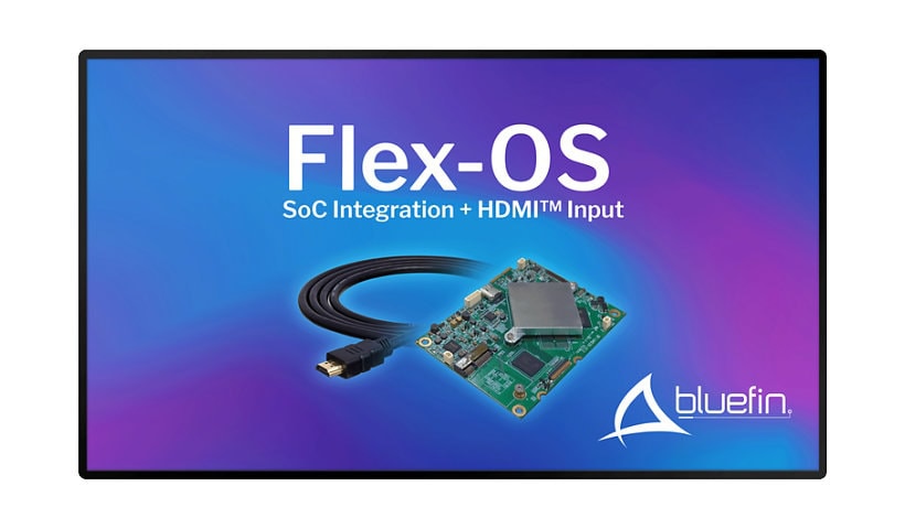 Bluefin 55" Flex-OS Finished Screen