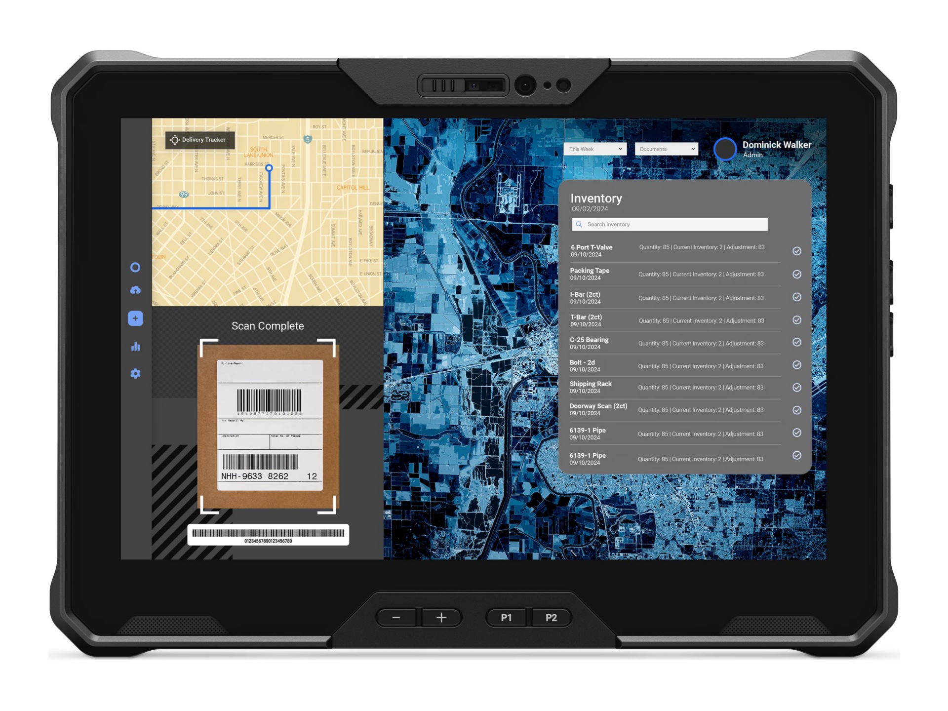Thumbnail 2 of 10 for Dell Latitude 7030 Rugged Extreme Tablet - 10.1" - Intel Core i5 - 1240U - vPro - 8 GB RAM - 256 GB SSD