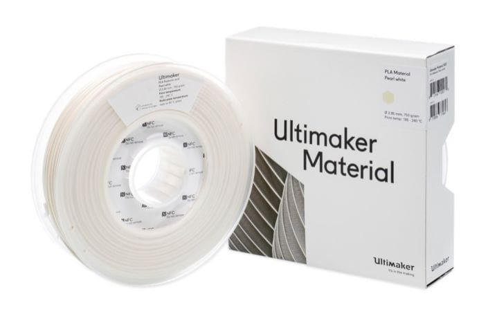 MakerBot M0751 PLA Material for S-Series 3D Printer - Pearl White