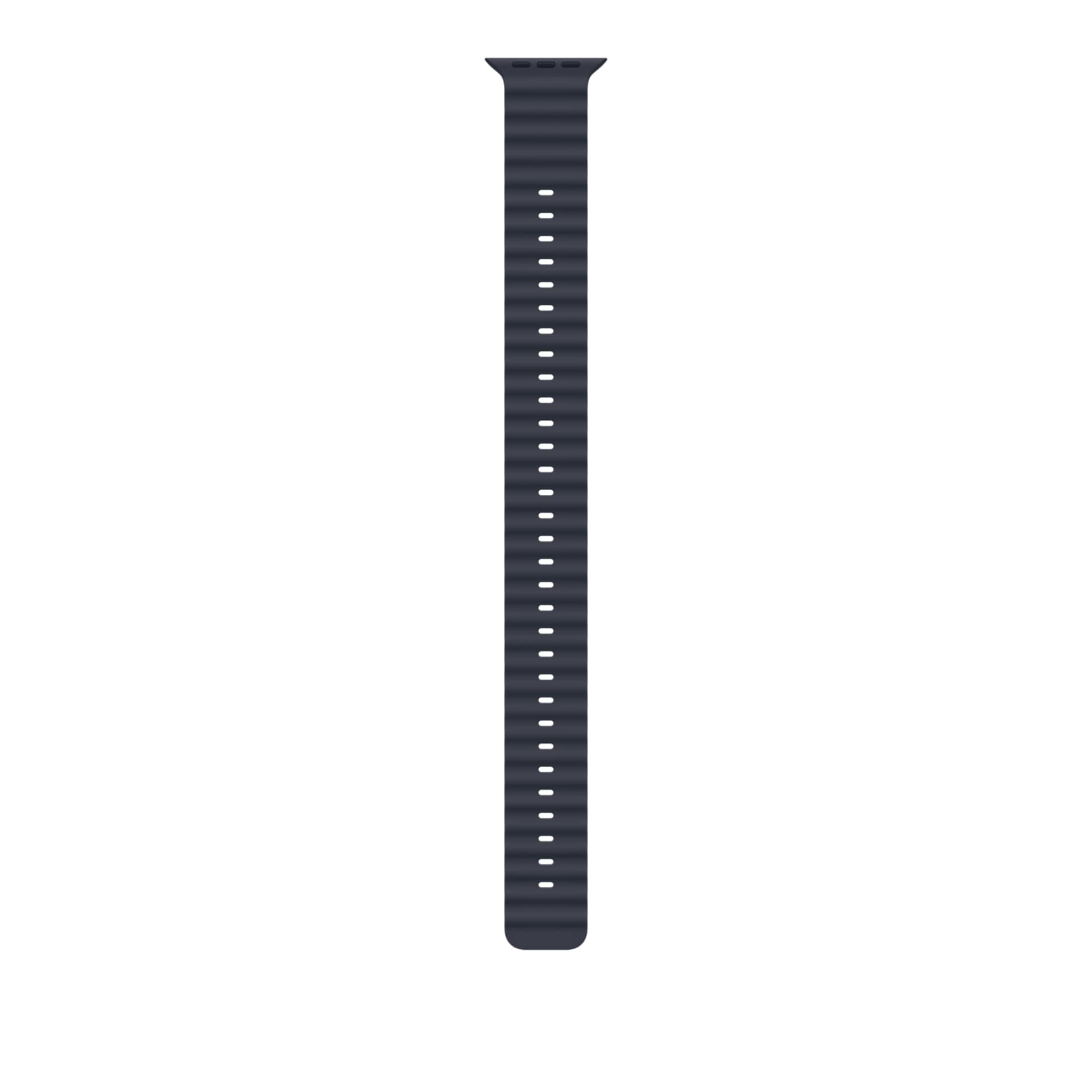 Apple Ocean Band Extension - Navy - For 49mm Case w Black Titanium Finish