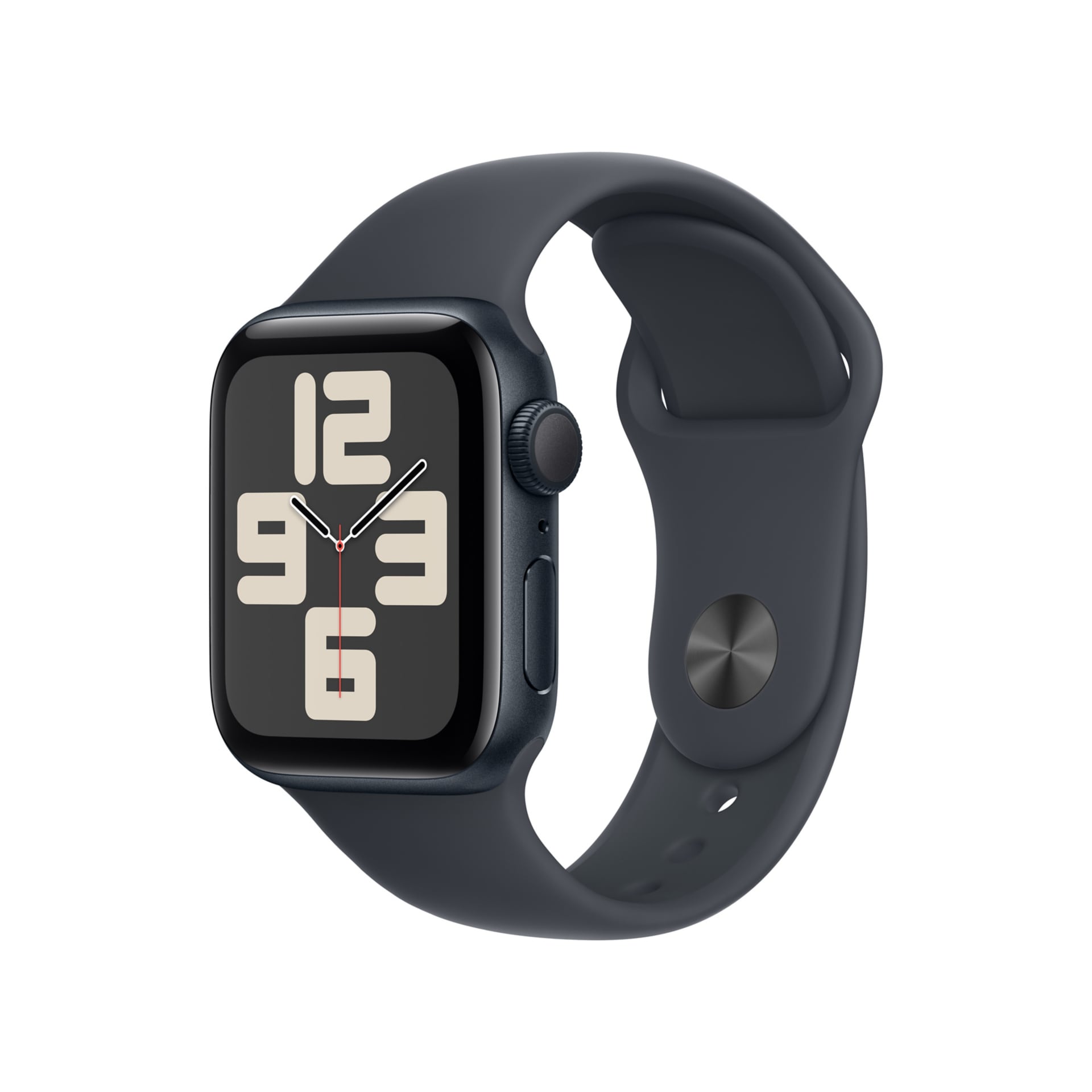 Apple Watch SE GPS - 40mm Aluminum Case with Midnight Sport Band - M/L - Midnight