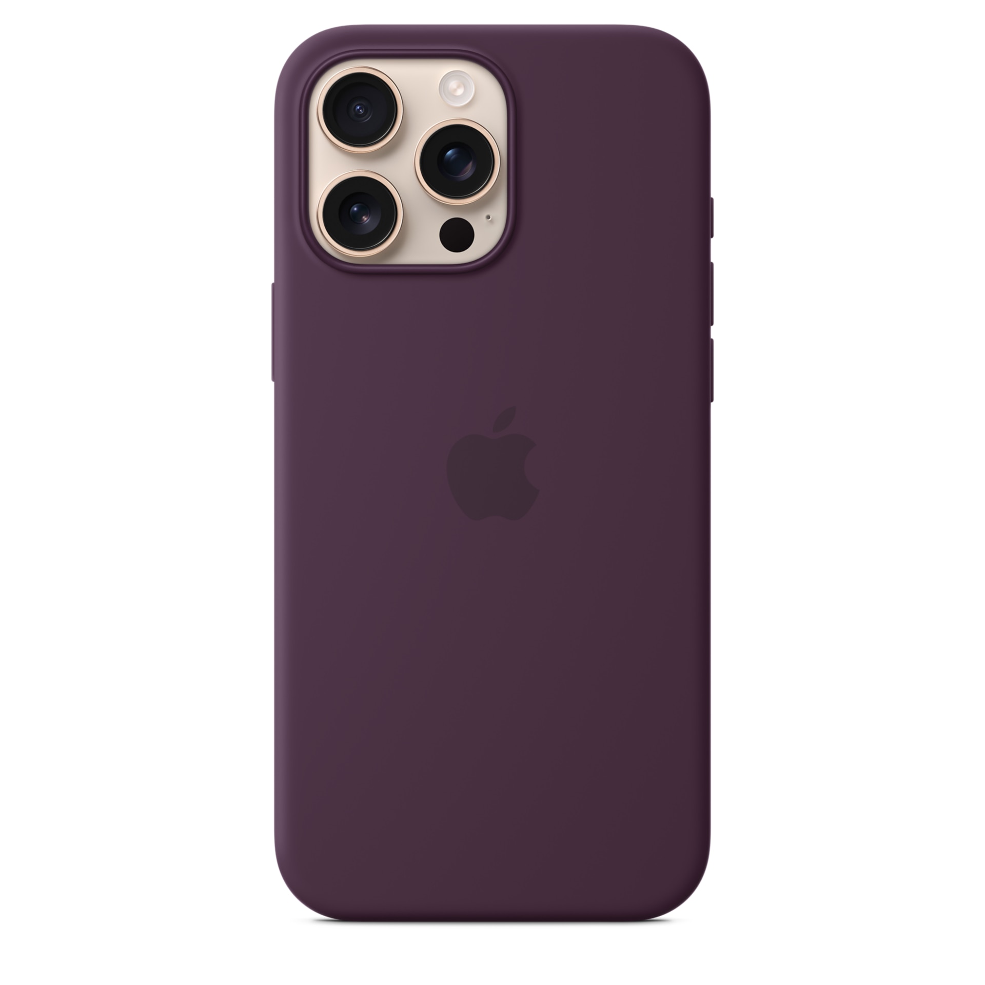 Apple Silicone Case with MagSafe - For iPhone 16 Pro Max - Plum