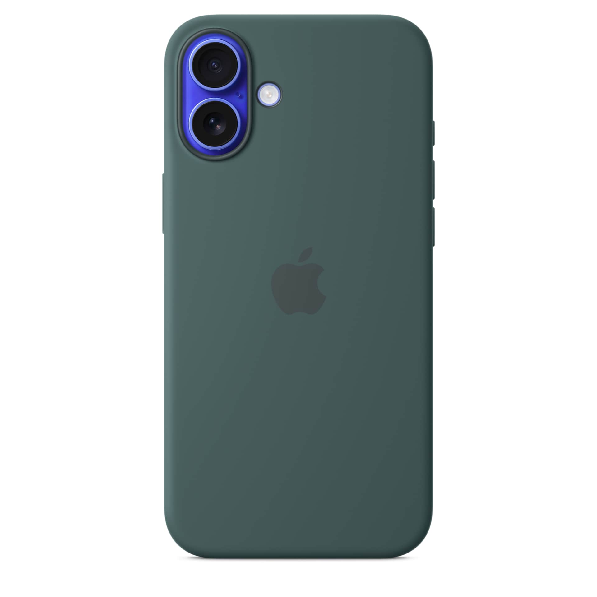 Apple Silicone Case with MagSafe - For iPhone 16 Plus - Lake Green