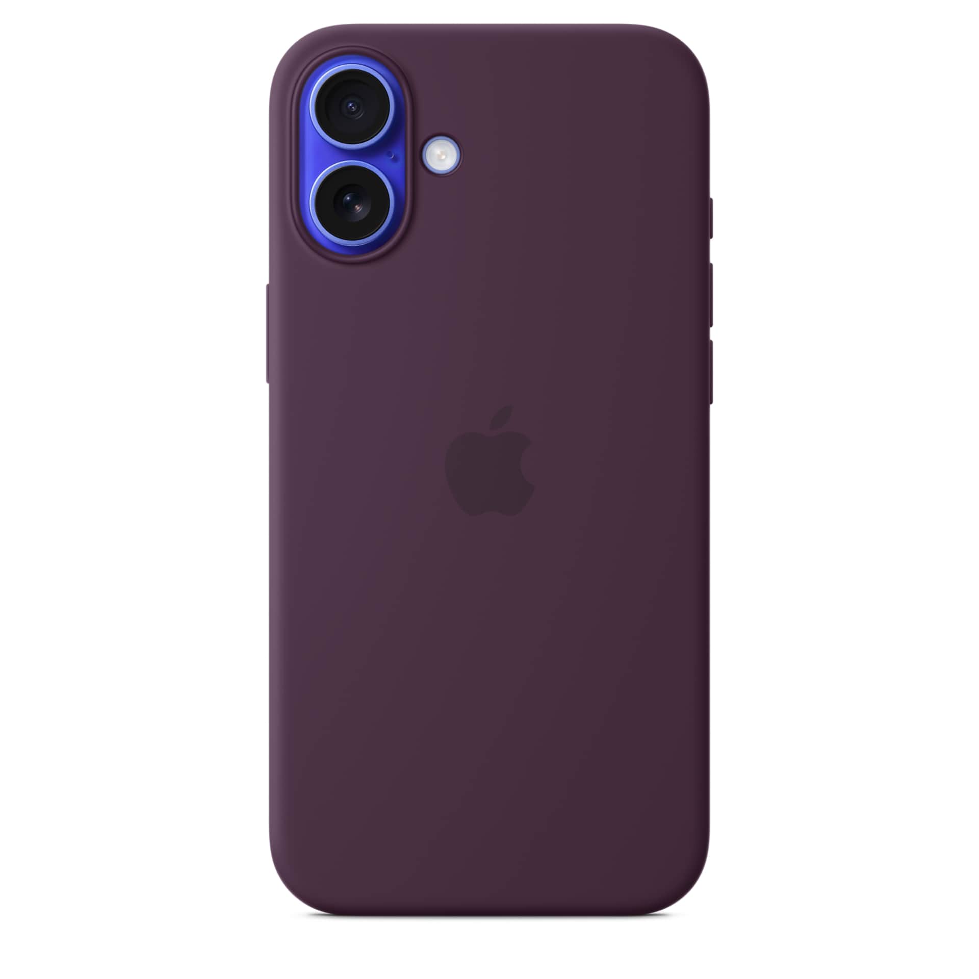 Apple Silicone Case with MagSafe - For iPhone 16 Plus - Plum