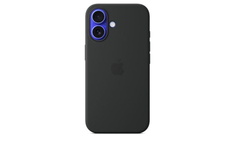Apple Silicone Case with MagSafe - For iPhone 16 - Black - MYY13ZM