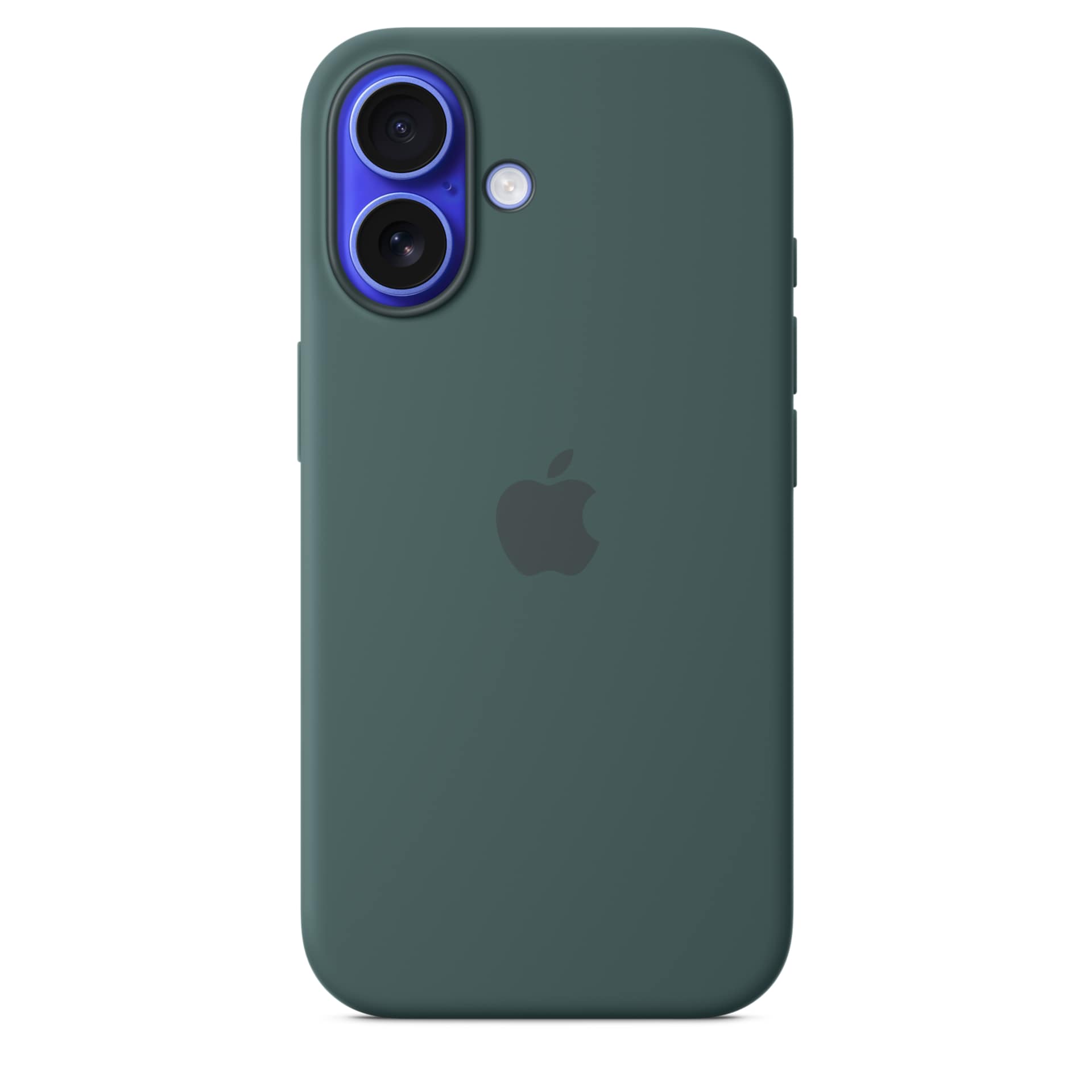 Apple Silicone Case with MagSafe - For iPhone 16 - Lake Green