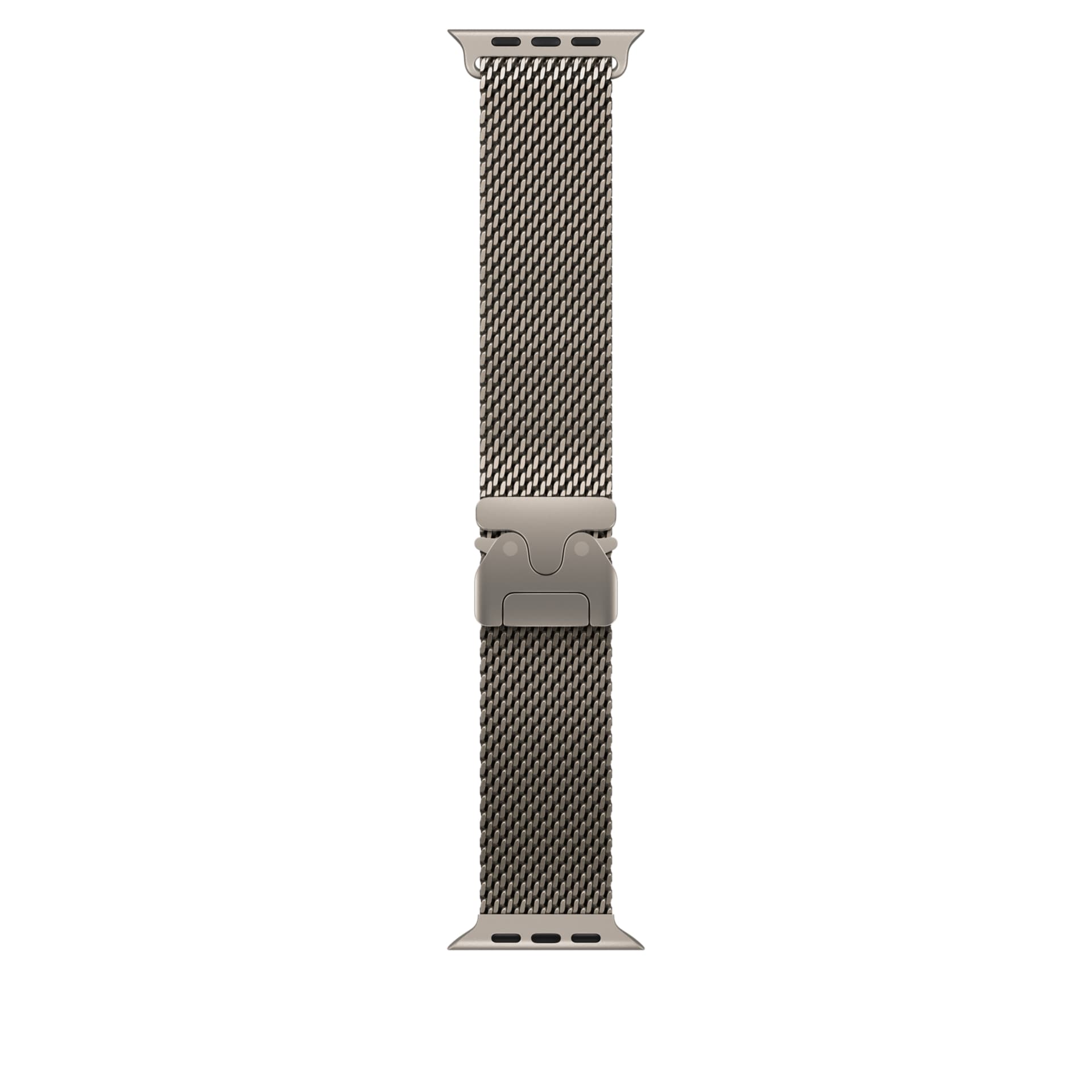 Apple Titanium Milanese Loop - Medium - Natural - For 49mm Case