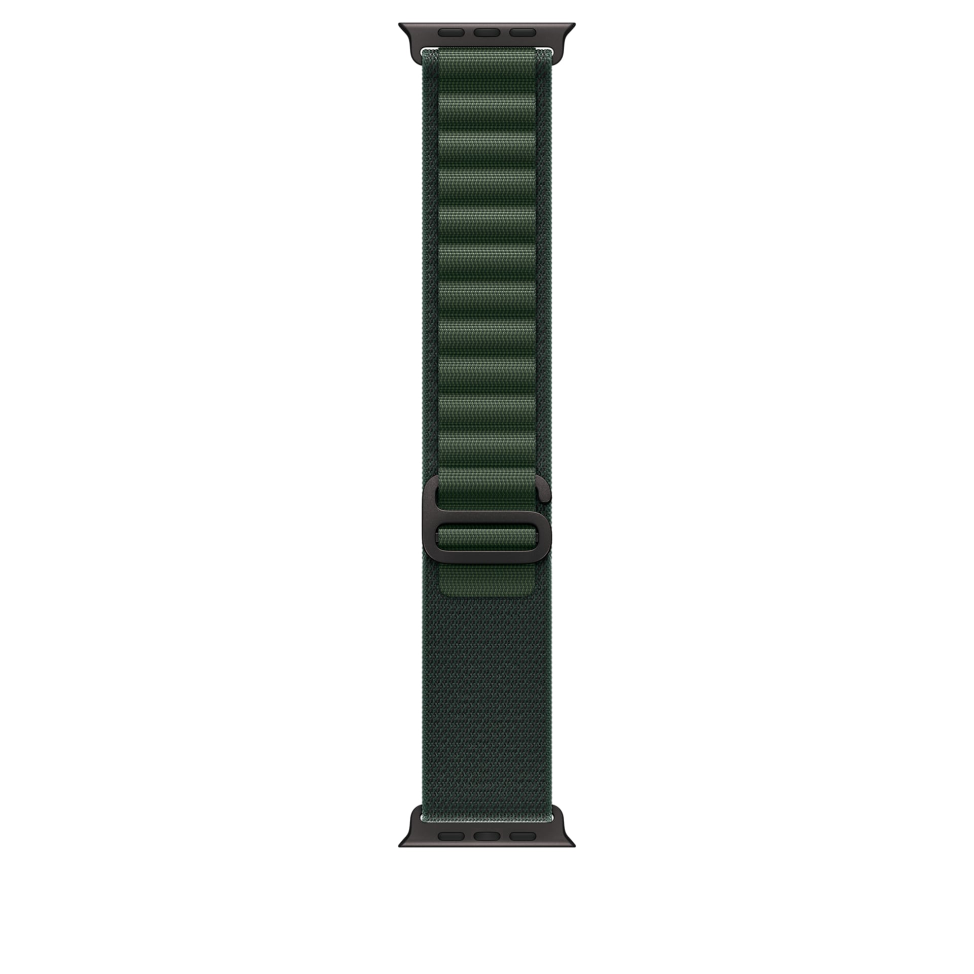 Apple Watch Ultra 2 - 49mm - Dark Green Alpine Loop - Small - Black Titaniu