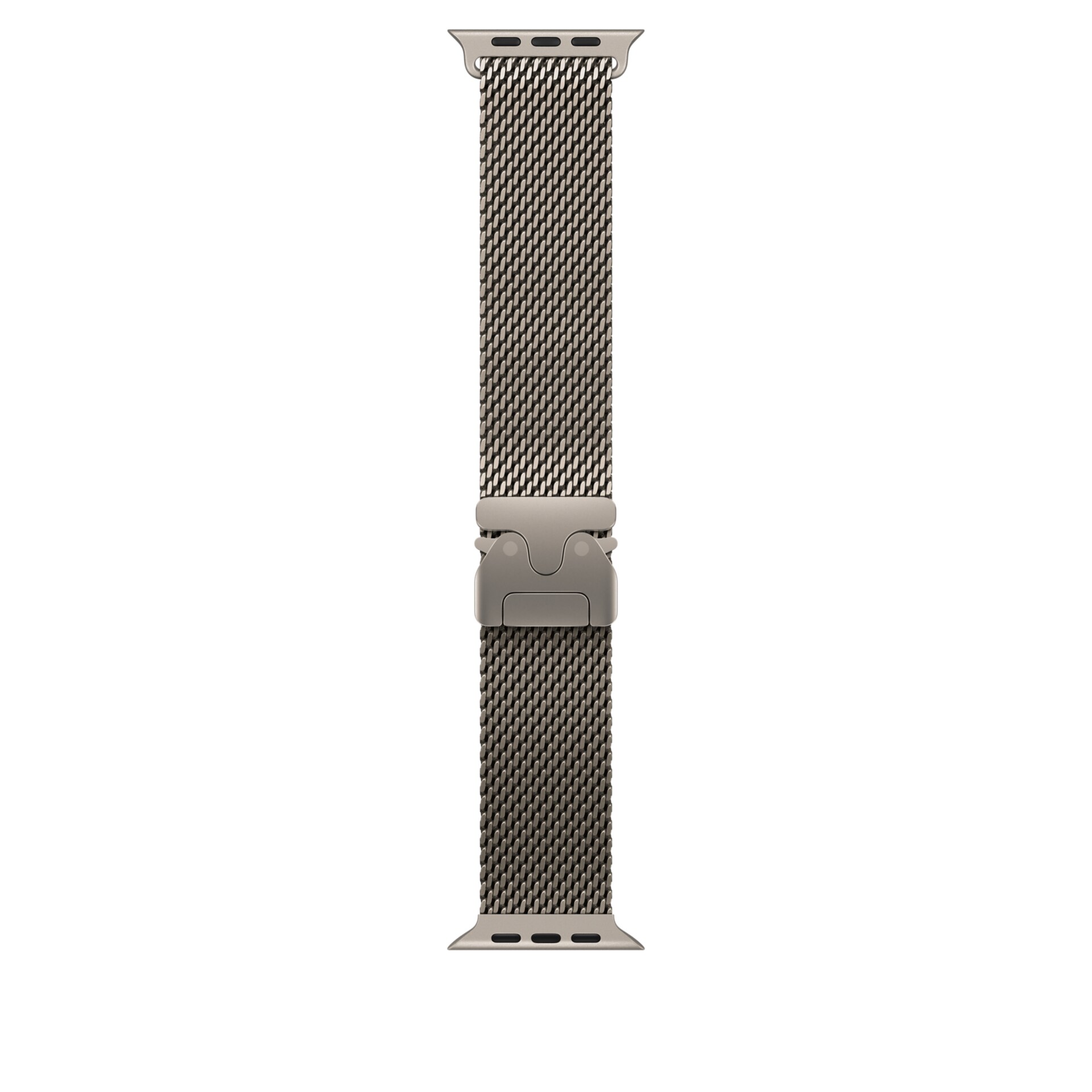 Apple Titanium Milanese Loop - Large - Natural - For 49mm Case