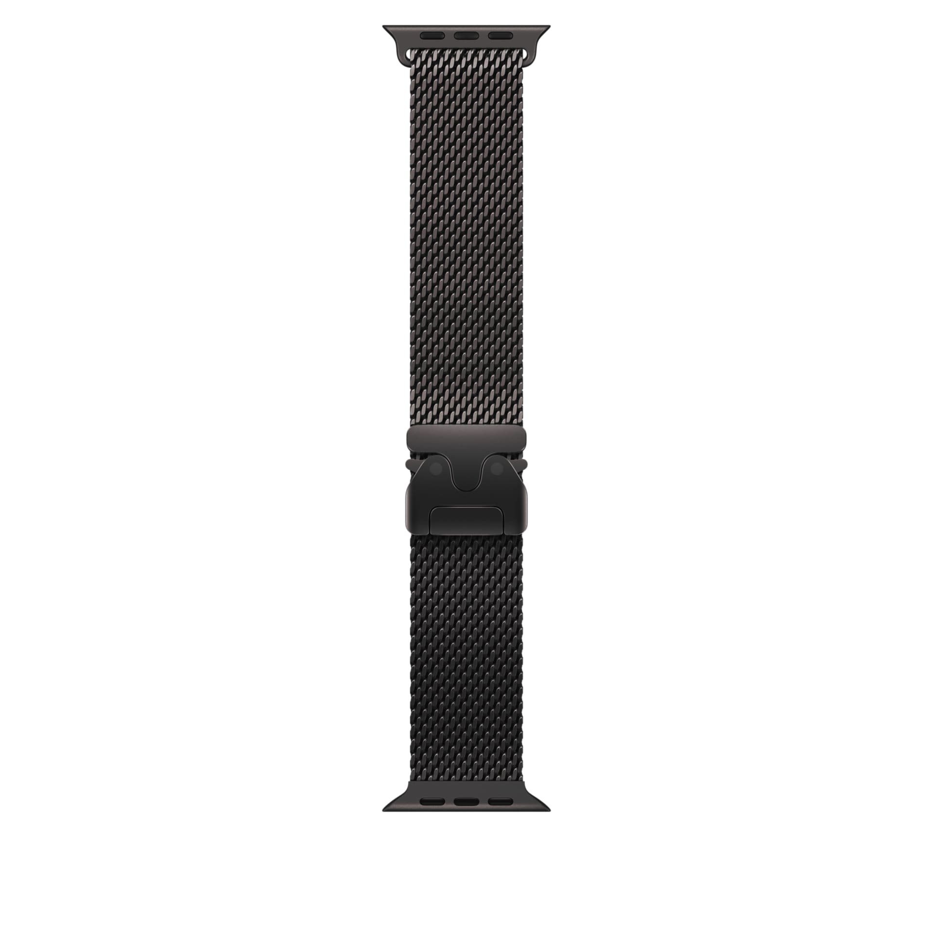 Apple Titanium Milanese Loop - Small - Black - For 49mm Case