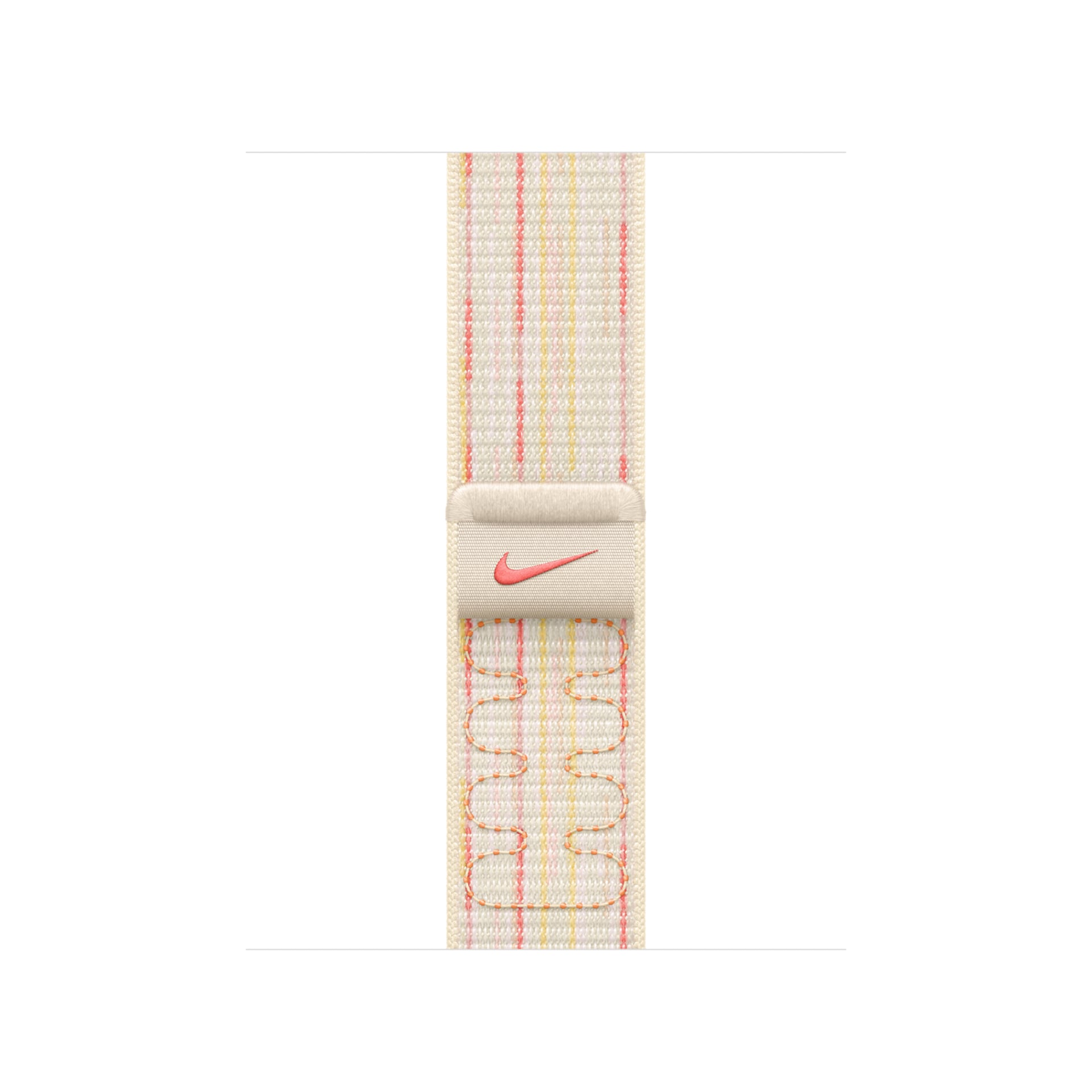 Apple Watch Series 10 - 42mm - Starlight/Pink Nike Sport Loop