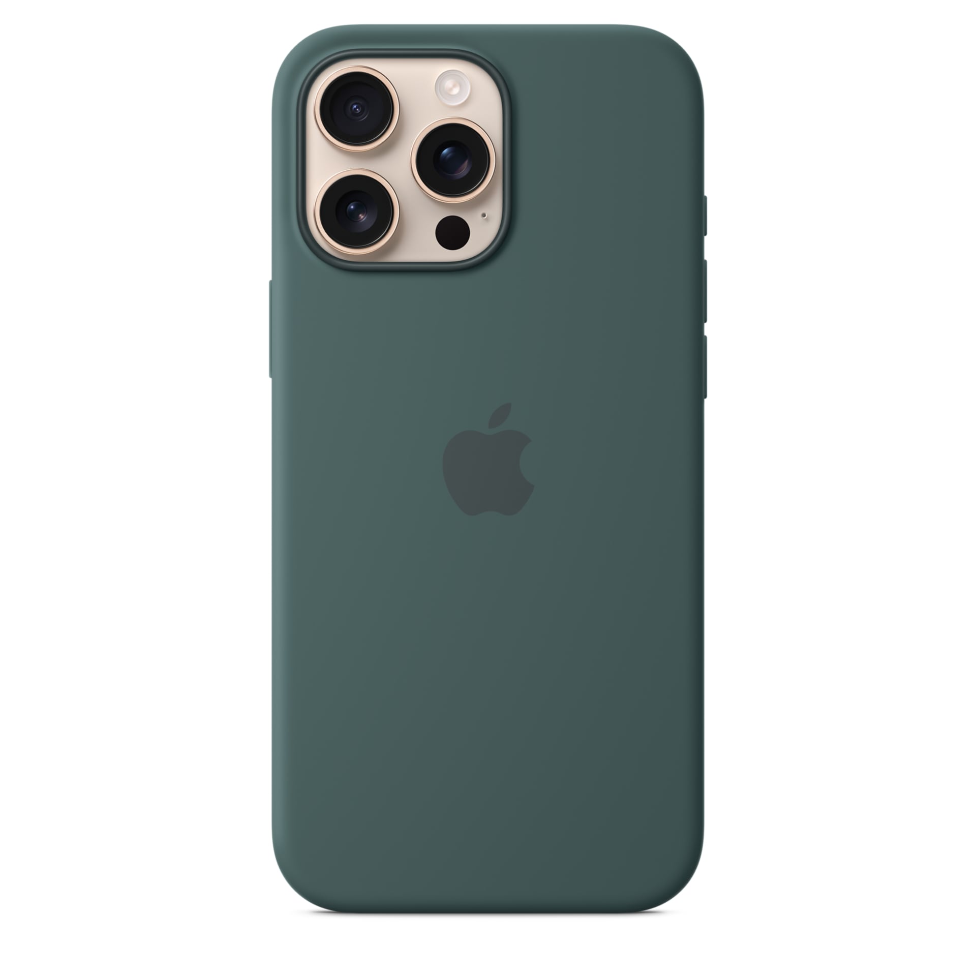 Apple Silicone Case with MagSafe - For iPhone 16 Pro Max - Lake Green